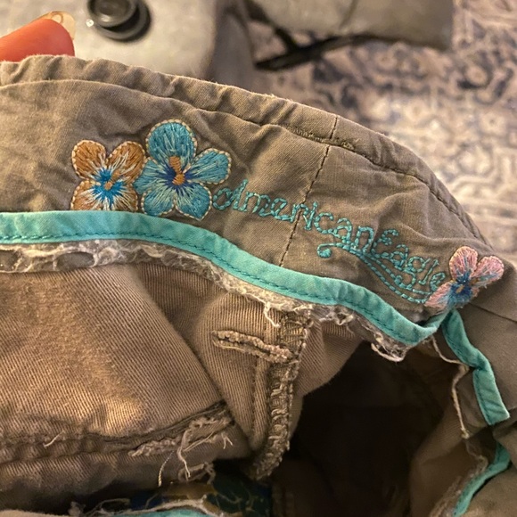 Retro grey capris:)) - Picture 3 of 3